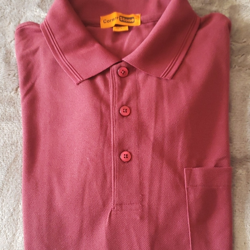 Cornerstone Collared Men's Shirt